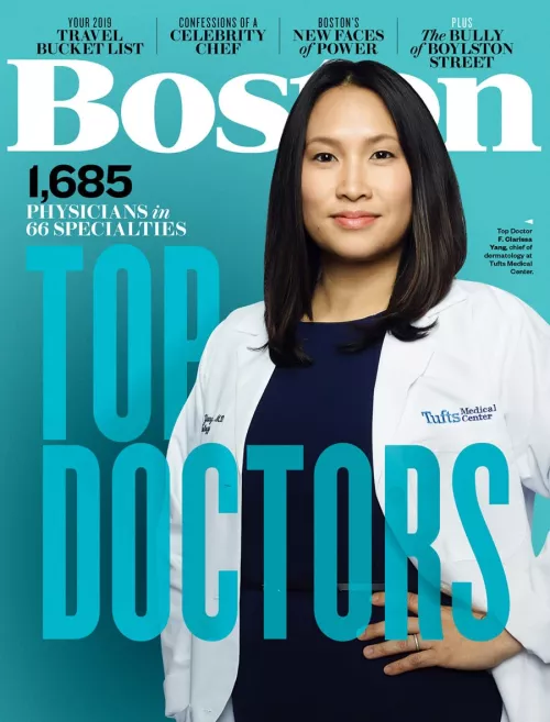 Boston Magazine 2019 January Issue Cover