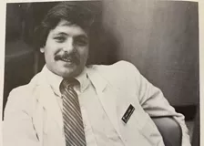 Dr. Jack Erban in his Tufts University School of Medicine yearbook photo