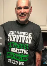 Mac smiling post heart transplant